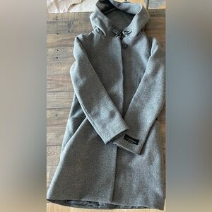 Babaton Charcoal Wool Coat